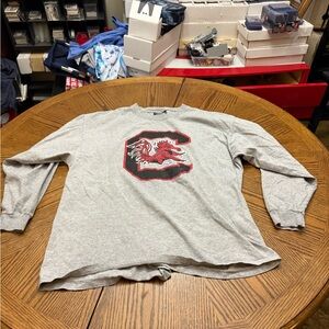 Steve & Barry's Heather Gray South Carolina Ganecocks Long Sleeve